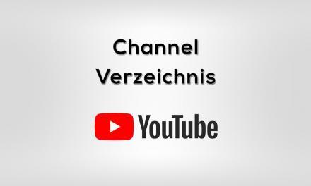 YouTube Channel Verzeichnis