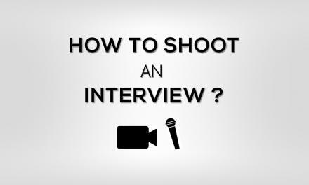 Video Shooting Interview