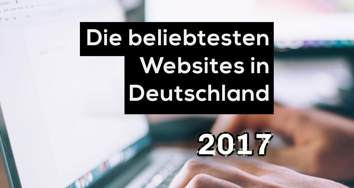 Die populärsten Websites in Deutschland