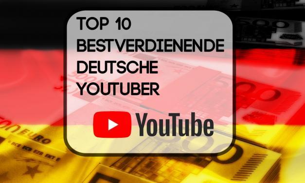 Deutsche Topverdiener bei YouTube 2017