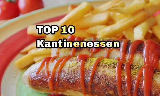 Die 10 beliebtesten Kantinenessen der Deutschen