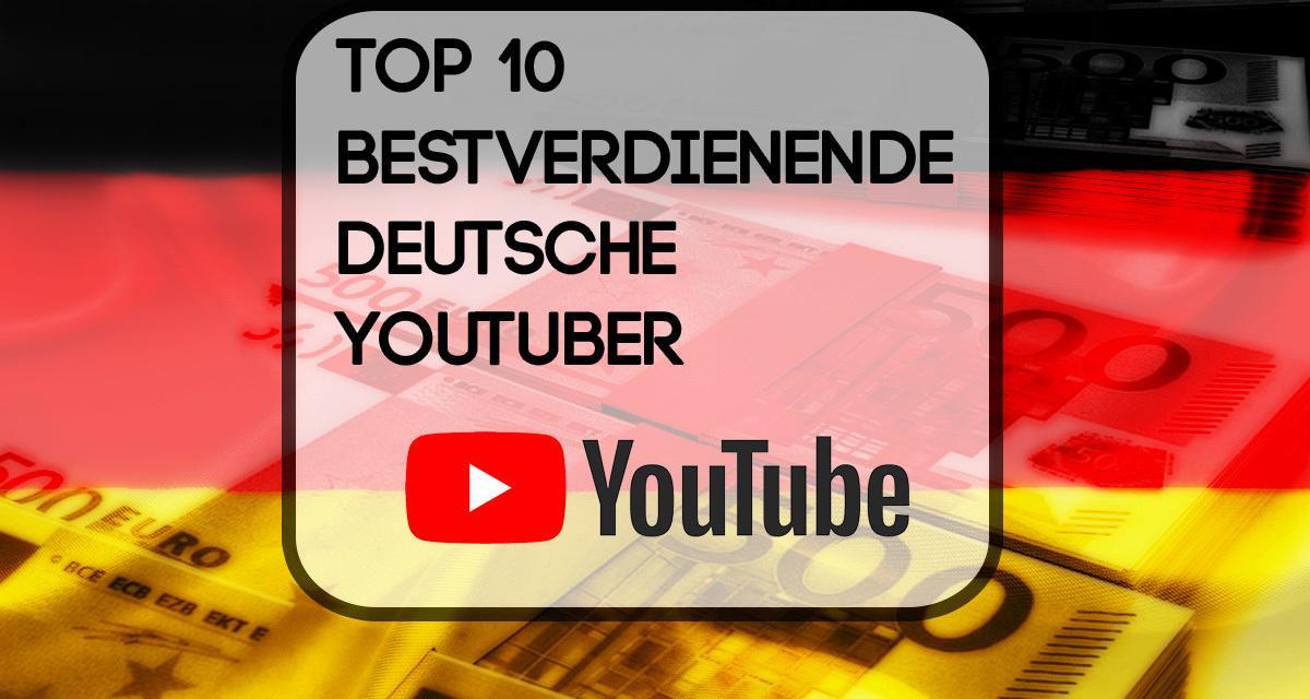 Deutsche Topverdiener bei YouTube 2017