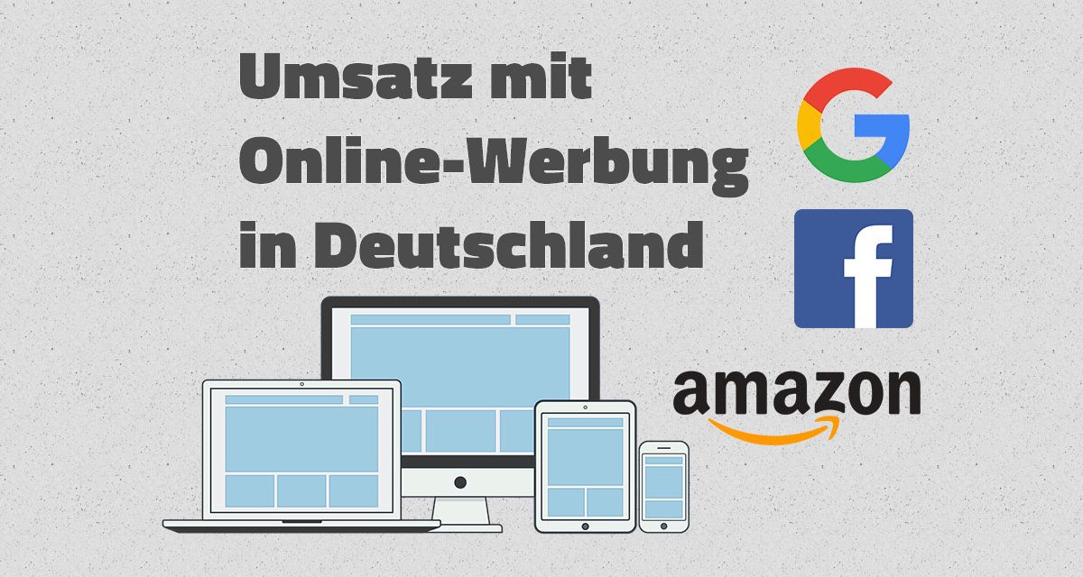 Jahresumsätze mit Online-Werbung in Deutschland